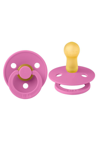 Пустушка BIBS Colour Round, Bubblegum